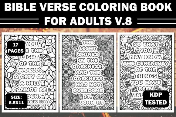 Download Bible Verse Coloring Book for Adults V.8 - Bible Collection