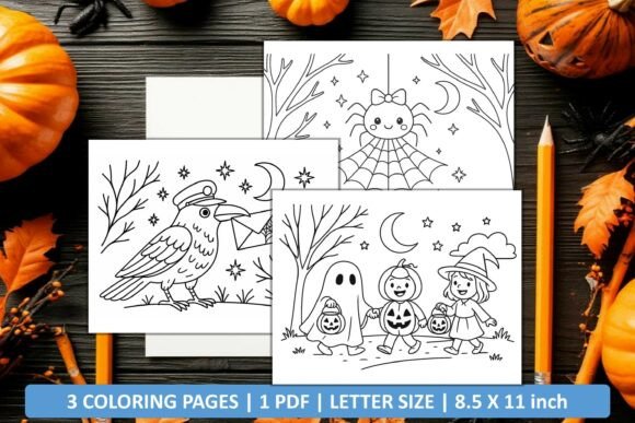 Download Cute Happy Halloween Coloring Pages - Coloring pages Collection