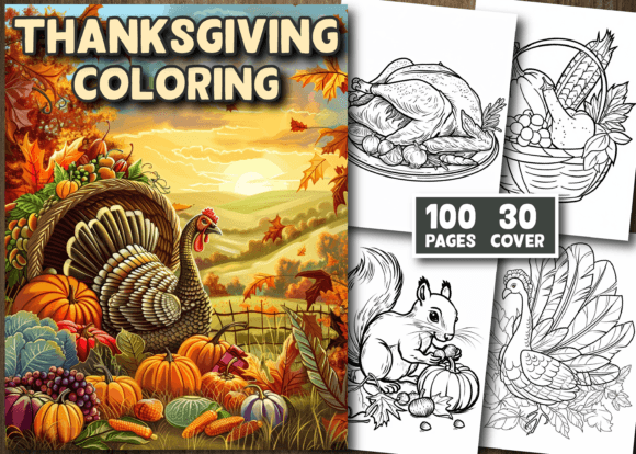 Download Awesome Thanksgiving Coloring Pages - Coloring pages Collection