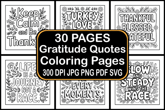 Download Gratitude Quotes Coloring Pages - Coloring pages Collection