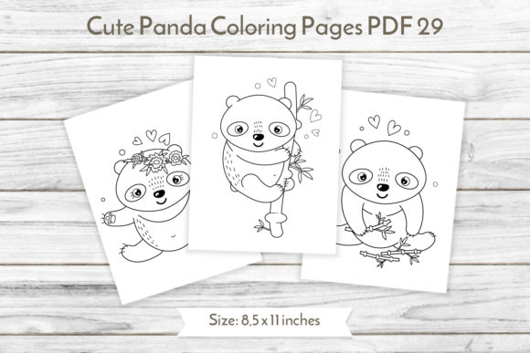 Download Panda Coloring Pages PDF 29 - Coloring pages Collection