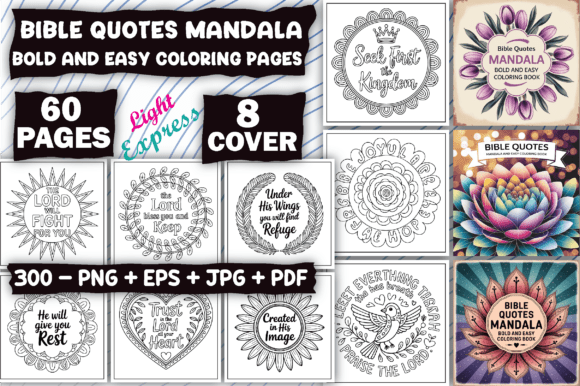 Download Bible Quotes Mandala Coloring Pages - Coloring pages Collection