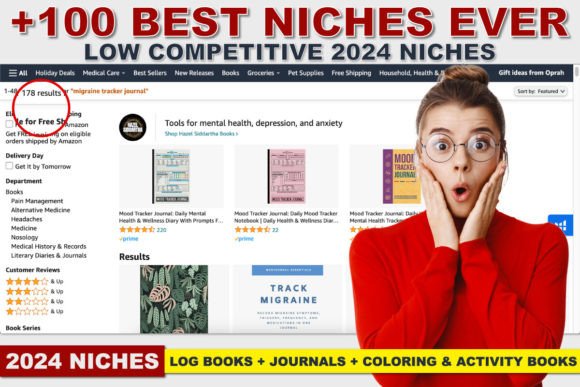 Download +100 KDP NICHES LOW COMPETITIVE 2024 - Niches Collection
