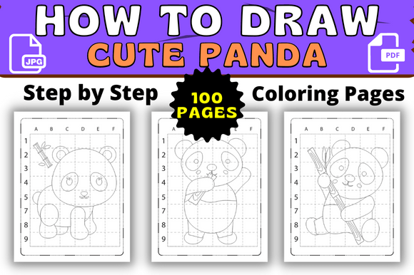 Download How to Draw Cute Panda Coloring Pages - Coloring pages Collection