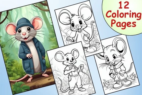 Download Rat Coloring Pages for Boys and Girls - Coloring pages Collection