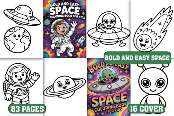 Download 83 Bold and Easy Space Coloring Pages - Coloring pages Collection