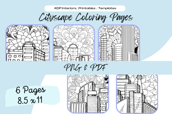 Download Cityscape Digital Coloring Pages - Coloring pages Collection