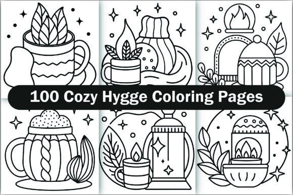 Download Cozy Hygge Coloring Pages - Coloring pages Collection