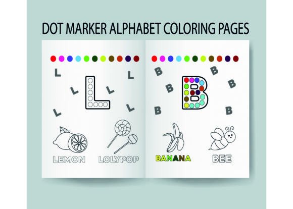 Download Kids DOT MARKER ALPHABET COLORING PAGES - Coloring pages Collection