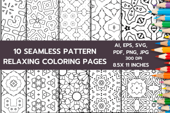 Download RELAXING PATTERN COLORING PAGES INTERIOR - Coloring pages Collection