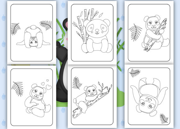 Download Cute Panda Coloring Pages for Kids - Coloring pages Collection