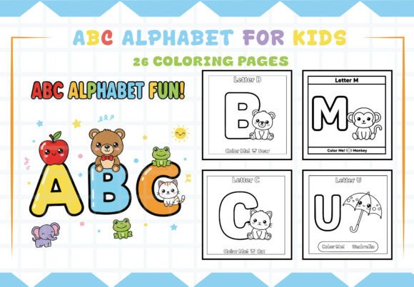 Download ABC Alphabet Coloring Pages for Kids - Coloring pages Collection