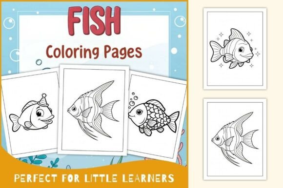 Download Fish Coloring Pages for Kids - Coloring pages Collection