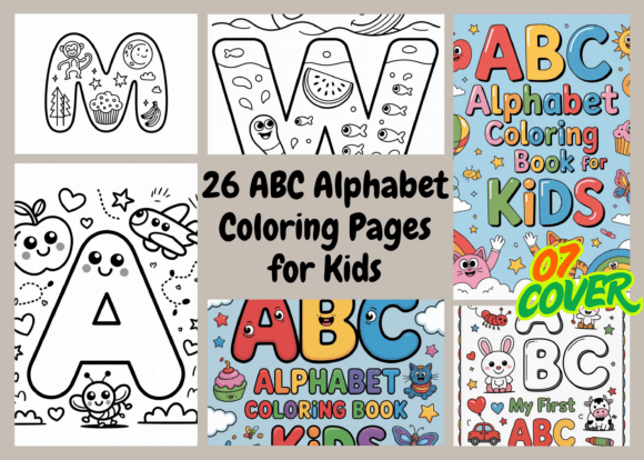 Download 26 ABC Alphabet Coloring Pages for Kids - Coloring pages Collection