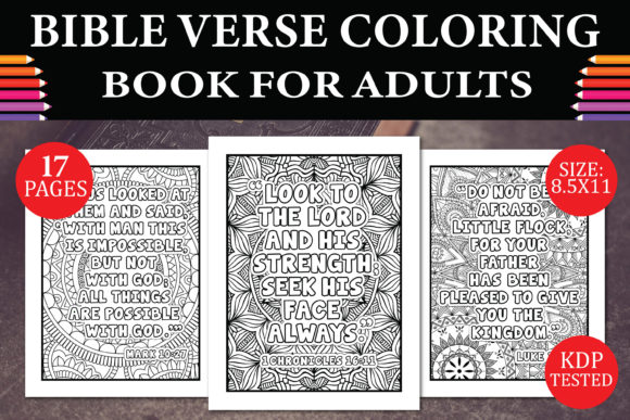 Download Bible Verse Coloring Book for Adults V.3 - Bible Collection