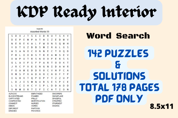 Download Word Search KDP Kids Interior - Kdp kids interior Collection