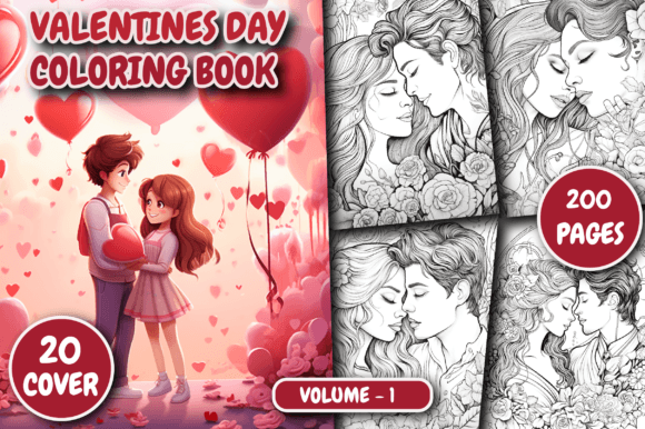 Download 200 Valentine's Day Coloring Pages - Coloring pages Collection