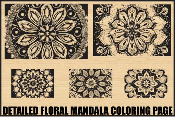 Download Intricate Mandala Coloring Pages Set - Coloring pages Collection