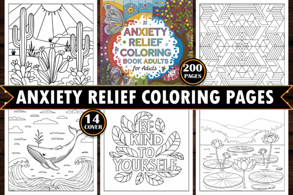 Download Anxiety Relief Coloring Pages for Adults - Coloring pages Collection