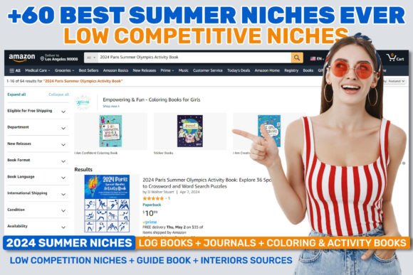 Download +60 KDP NICHES - SUMMER KDP NICHES 2024 - Niches Collection