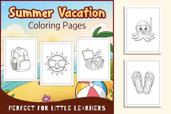Download Summer Vacation Coloring Pages - Coloring pages Collection