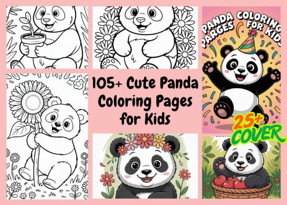 Download 105+ Cute Panda Coloring Pages for Kids - Coloring pages Collection