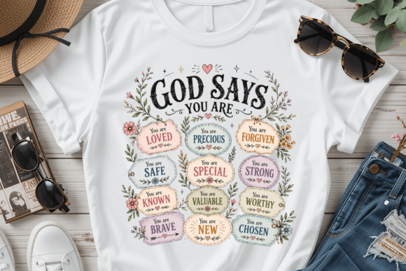 Download God Says You Are Christian Faith PNG - Premium Resources