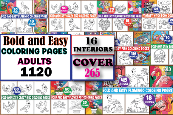 Download Bold and Easy Bundle Coloring Pages - Coloring pages Collection