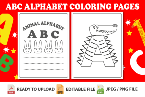 Download ABC Alphabet Coloring Pages for Kids - Coloring pages Collection