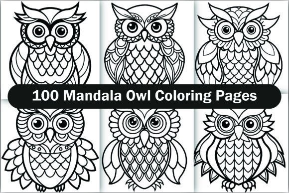 Download Mandala Owl Coloring Pages - Premium Resources