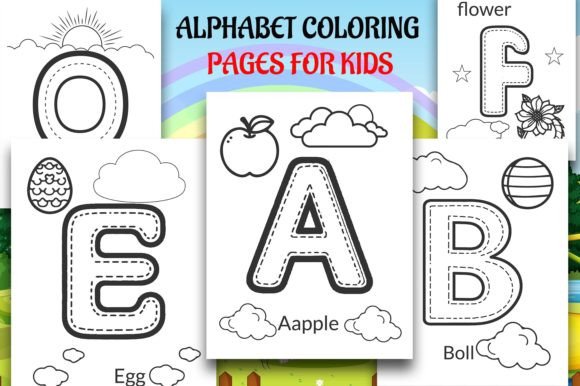 Download Alphabet Coloring Pages for Kids - Coloring pages Collection