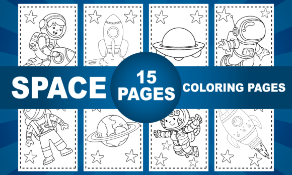 Download Space Coloring Pages for Kids - Coloring pages Collection