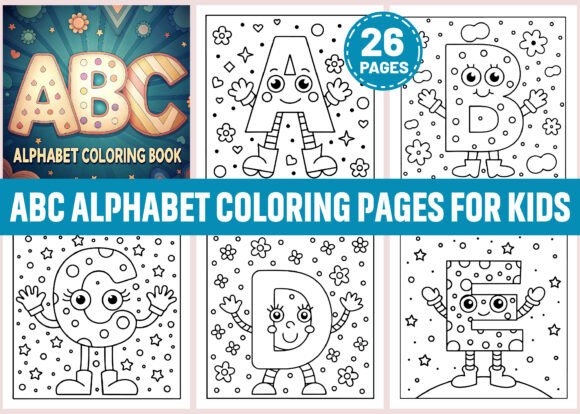 Download ABC Alphabet Coloring Pages for Kids - Coloring pages Collection