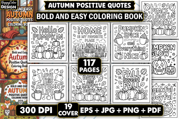 Download Autumn Positive Quotes Coloring Pages - Coloring pages Collection