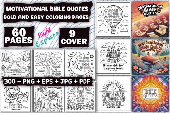 Download Motivational Bible Quotes Coloring Pages - Coloring pages Collection