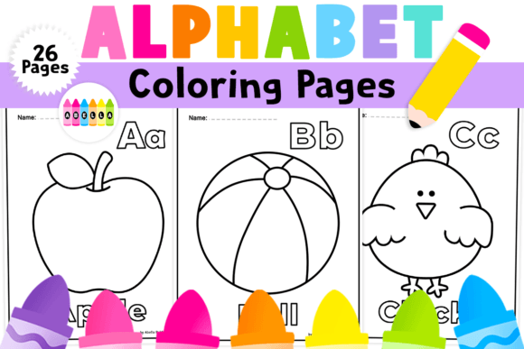 Download Alphabet Coloring Pages for Preschoolers - Coloring pages Collection