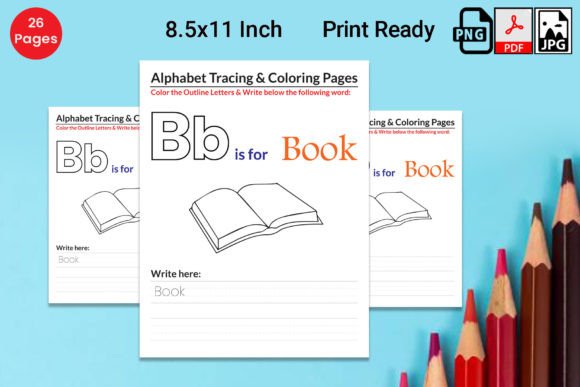 Download Alphabet Tracing &amp; Coloring Pages for K - Coloring pages Collection