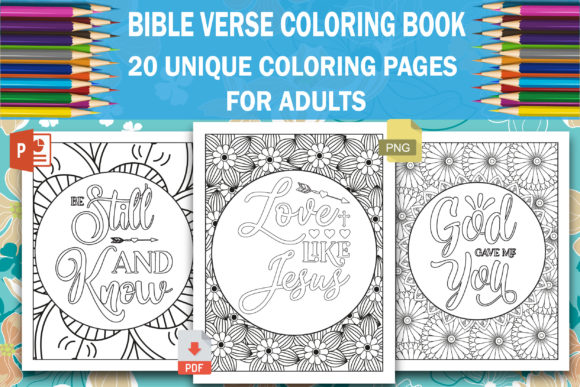 Download Bible Verse Coloring Book - Bible Collection