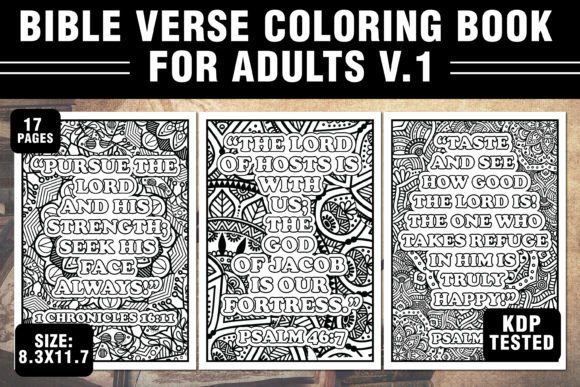 Download Bible Verse Coloring Book for Adults V.1 - Bible Collection