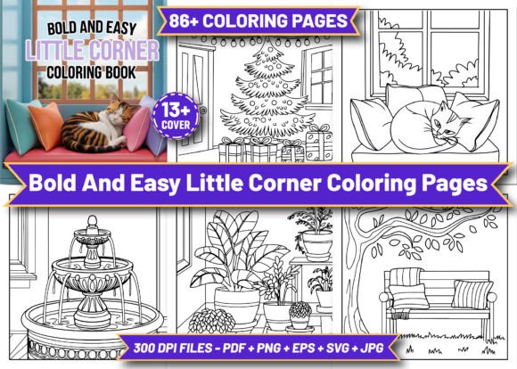 Download Bold Easy Little Corner Coloring Pages - Coloring pages Collection