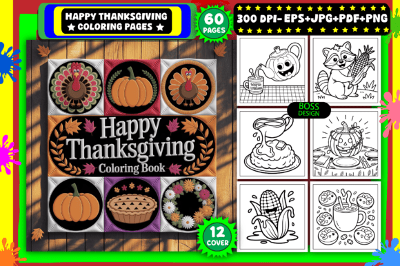 Download Happy Thanksgiving Coloring Pages - Coloring pages Collection