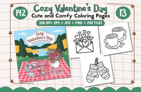 Download Cozy Valentine's Day Coloring Pages - Coloring pages Collection
