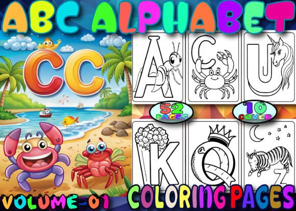 Download ABC Alphabet Coloring Pages for Kids - Coloring pages Collection
