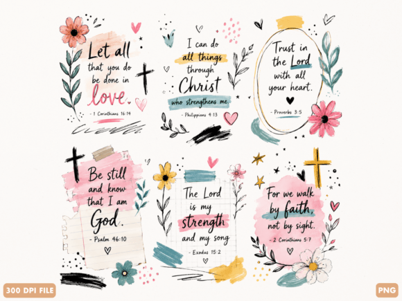 Download Inspirational Christian Bible Verse PNG - Bible Collection