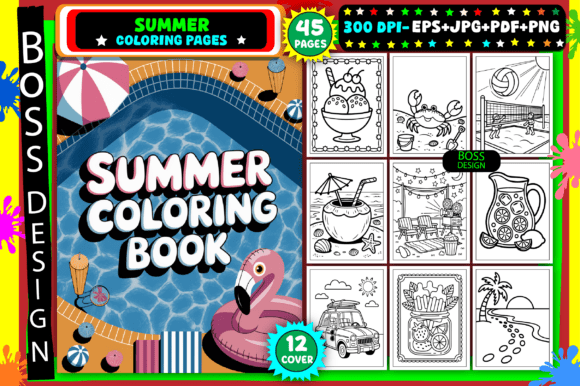 Download Summer Coloring Pages for Adults - Coloring pages Collection