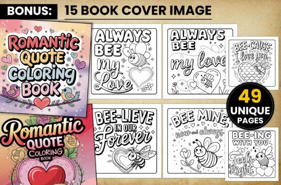 Download Romantic Quote Coloring Pages - Coloring pages Collection