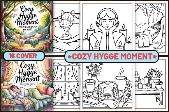Download 71 Cozy Hygge Moment Coloring Pages - Coloring pages Collection
