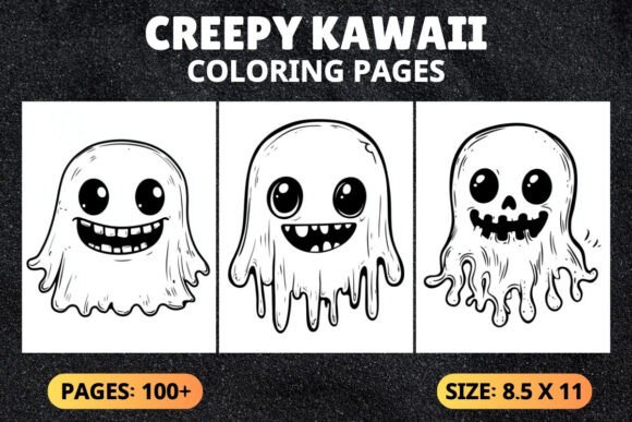 Download Creepy Kawaii Coloring Pages - Coloring pages Collection