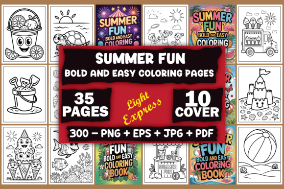 Download Summer Fun Coloring Pages for Kids - Coloring pages Collection