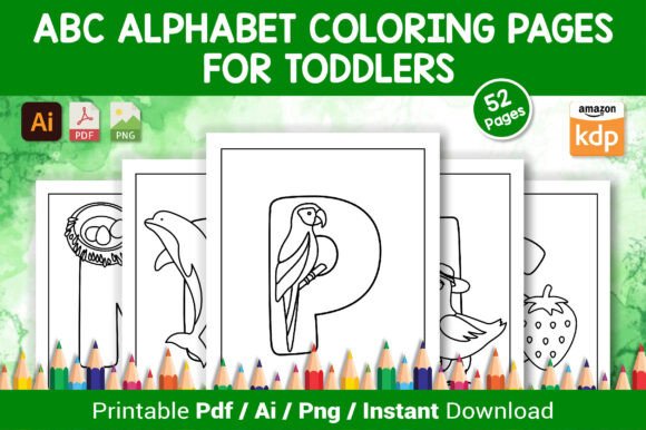Download ABC Alphabet Coloring Pages for Toddlers - Coloring pages Collection